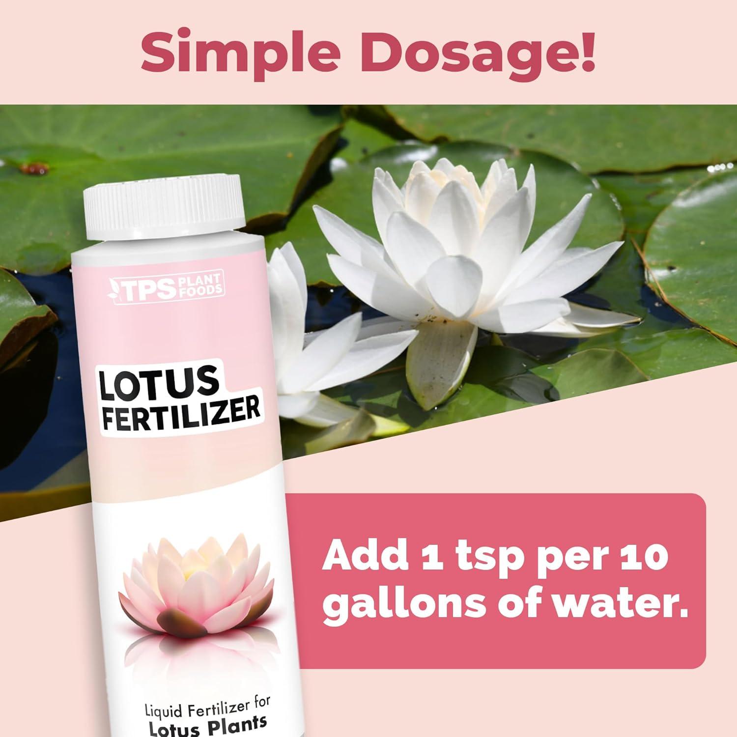 Fertilizante Lotus TPS Nutrients 250ml para Plantas de Loto