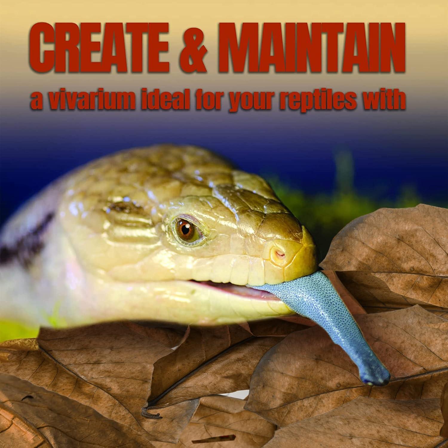 Hoja de Hojarasca SunGrow para Reptiles - 10 Piezas Medianas