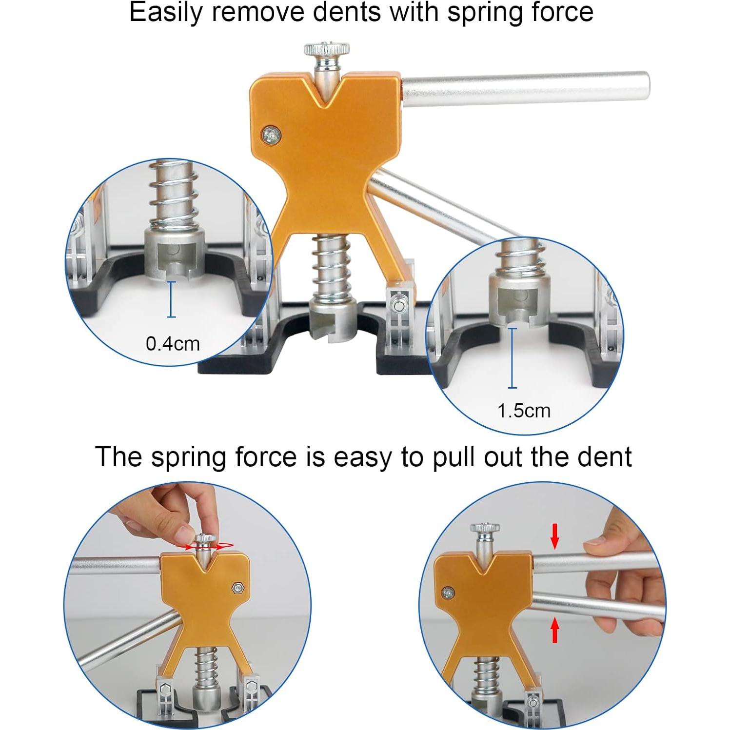 Kit de Herramientas Tosucs para Reparación de Abolladuras 34 Pzas