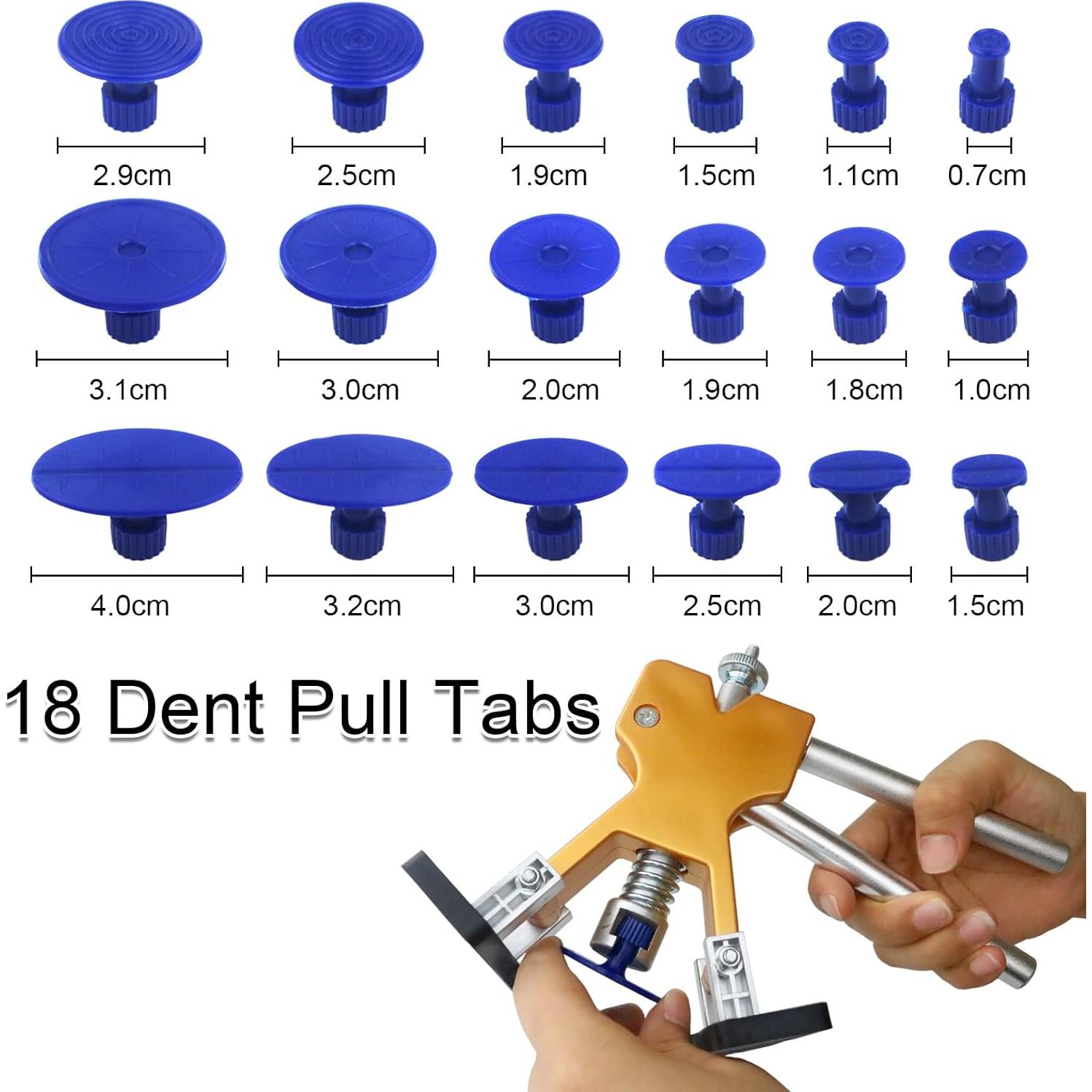 Kit de Herramientas Tosucs para Reparación de Abolladuras 34 Pzas