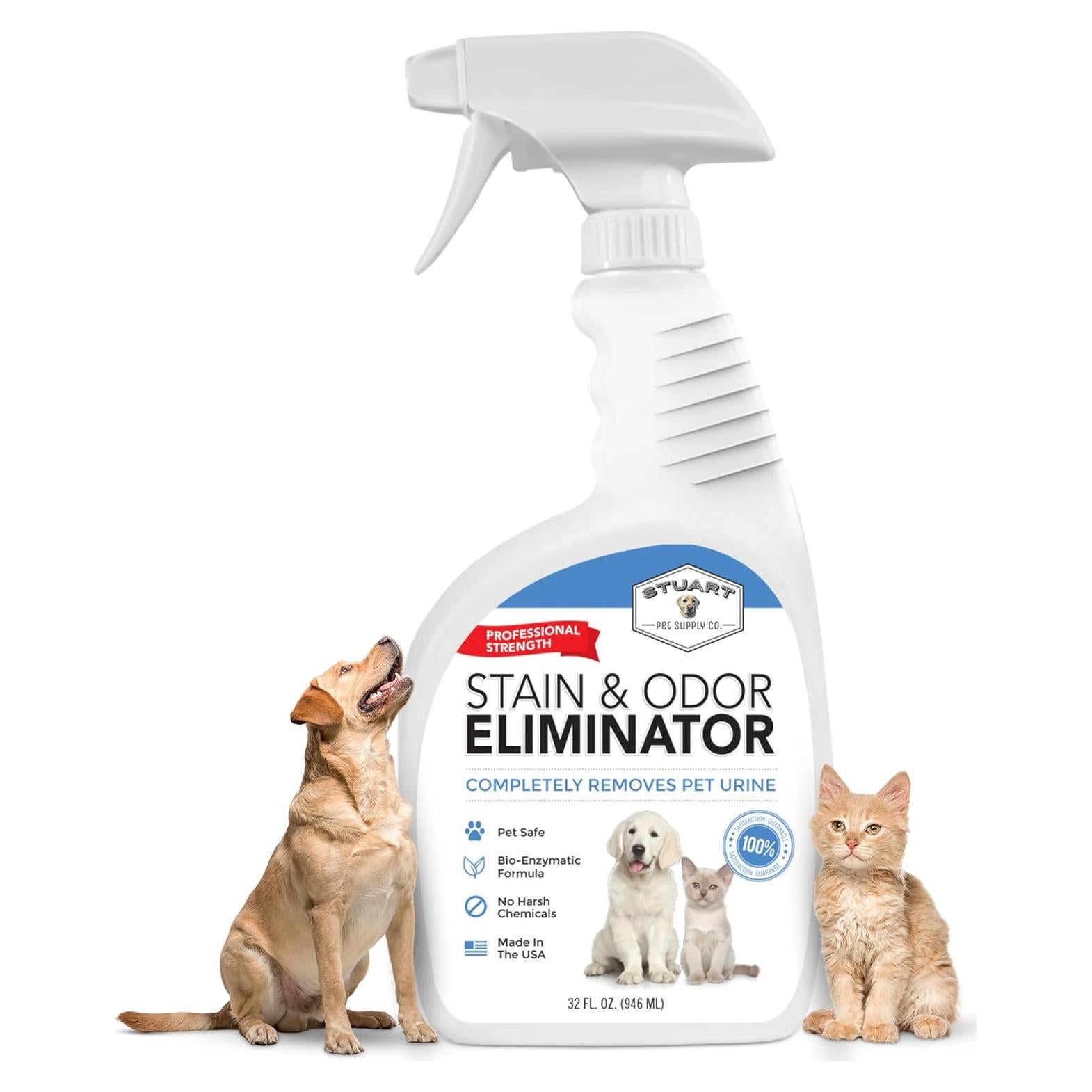 Eliminador de Manchas y Olores Enzimático Stuart 946 ml