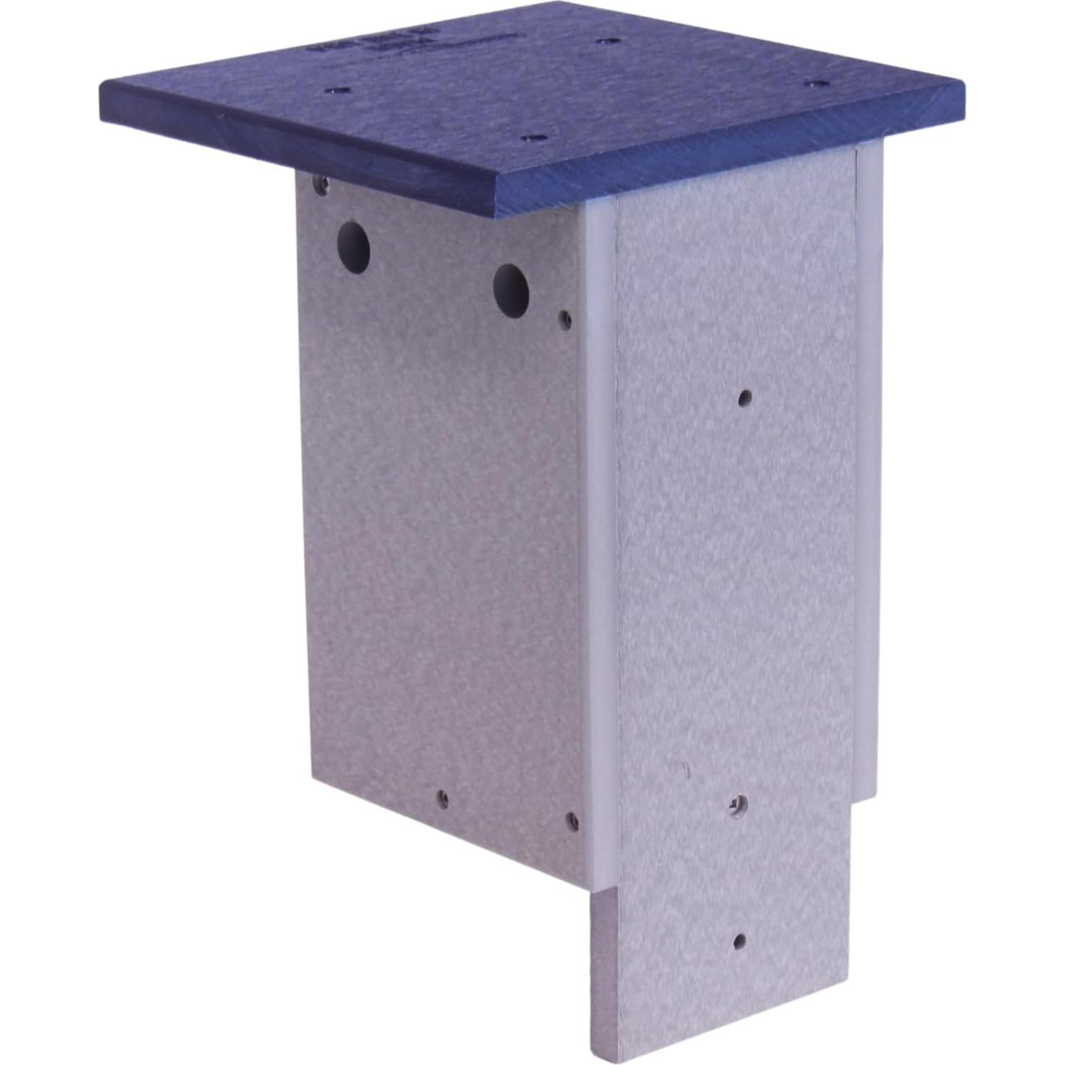 Casa para Pájaro Azul AmishToyBox, Madera Plástica Reciclada