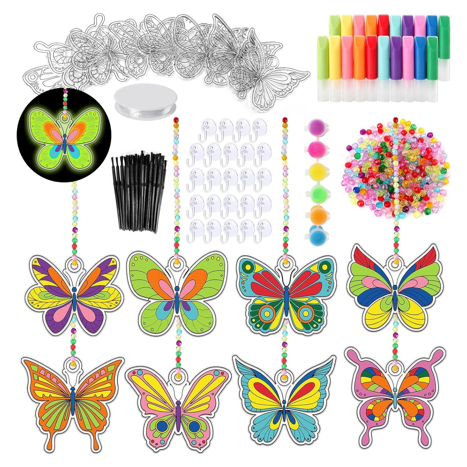 Kit de Manualidades Nlicrst 32 Piezas Mariposa DIY