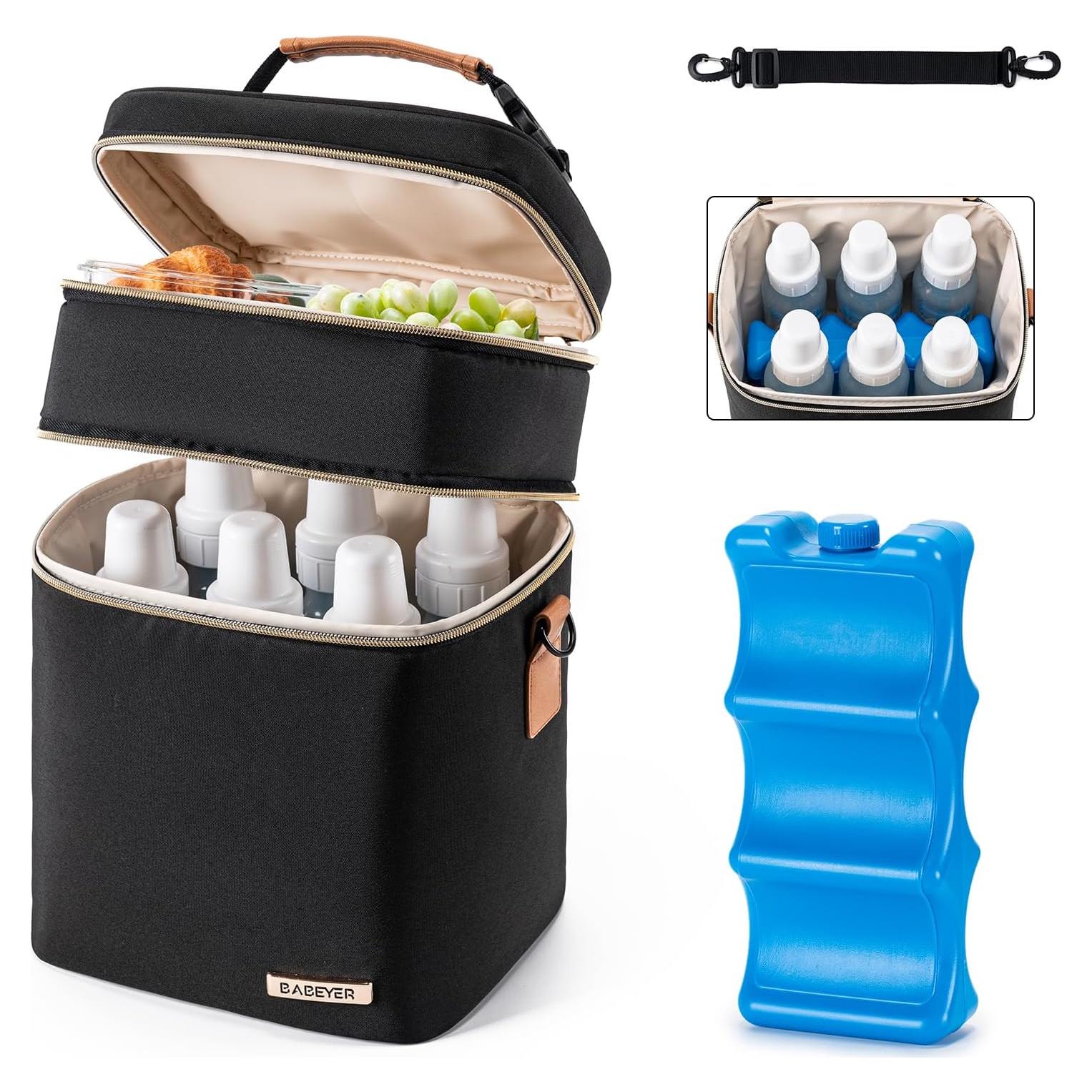 Bolsa de Enfriamiento de Leche Materna BABEYER 12L con Hielo