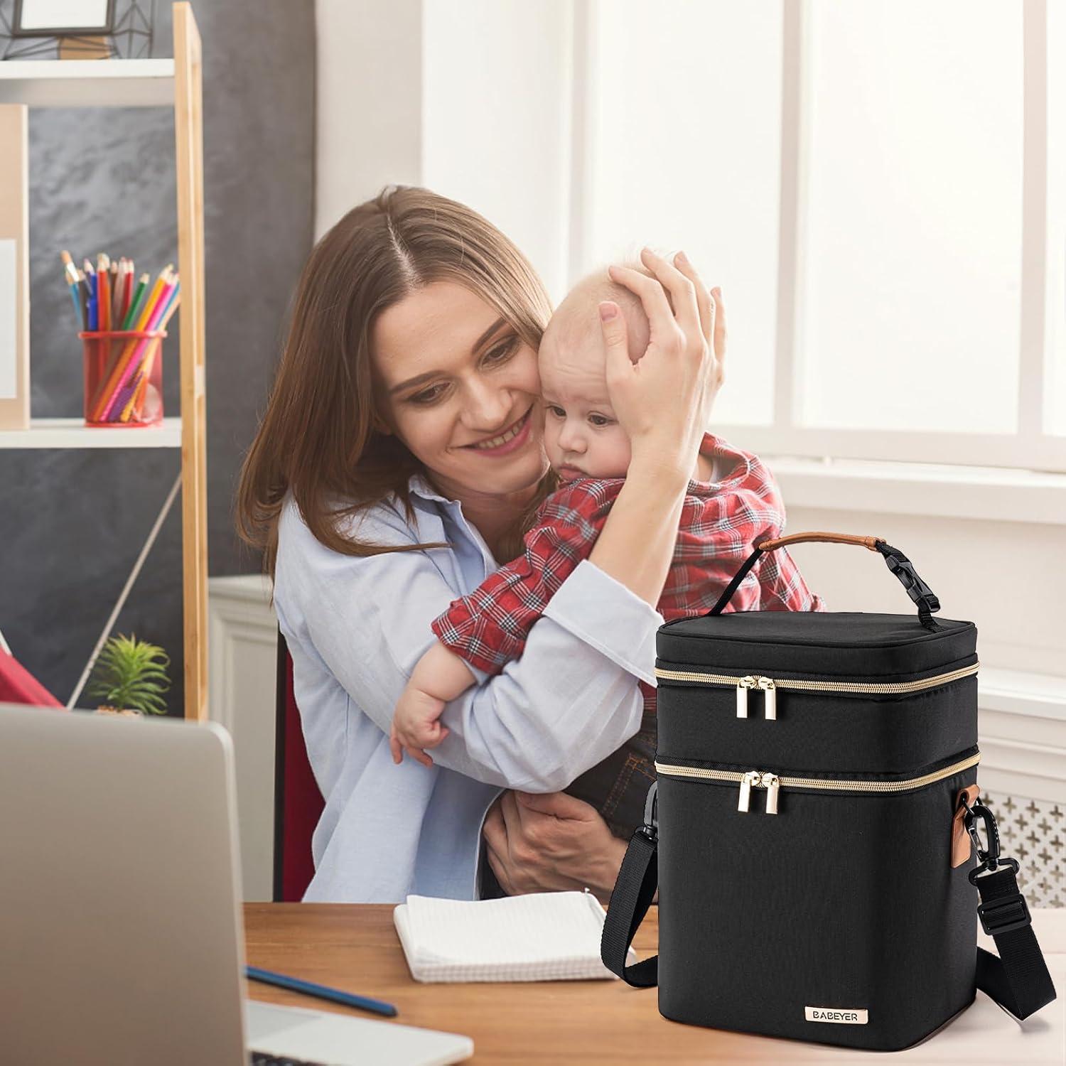 Bolsa de Enfriamiento de Leche Materna BABEYER 12L con Hielo