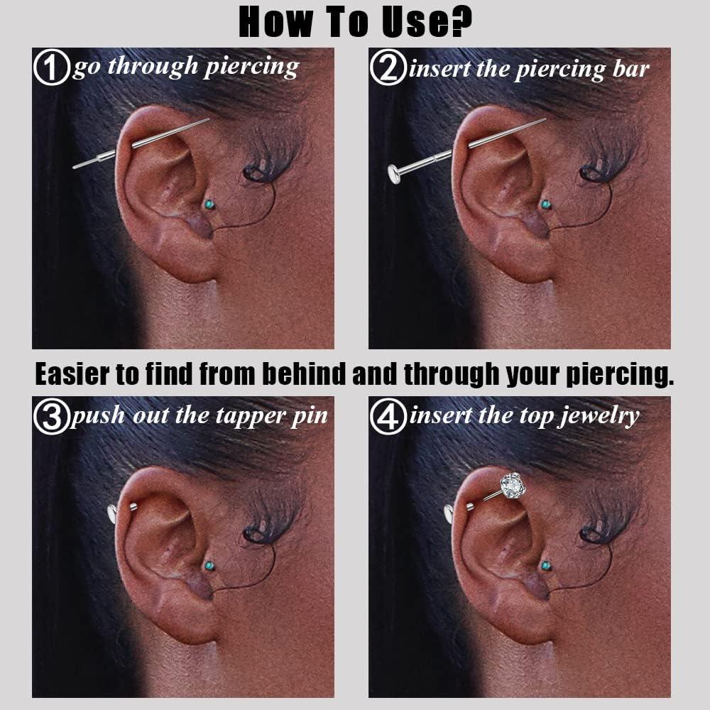 Pin de Inserción Titanio PunkTracker 30mm 18G/16G/14G