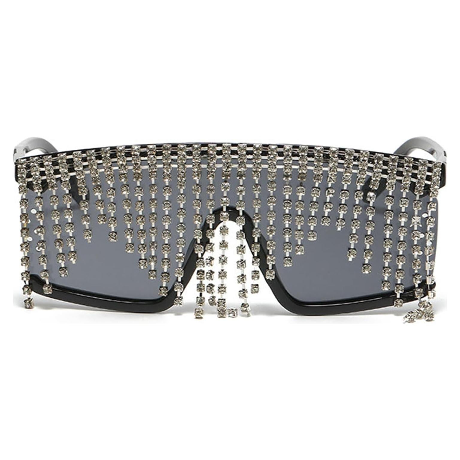 Gafas de Sol Vintage con Rhinestones Willochra UV400 para Mujeres