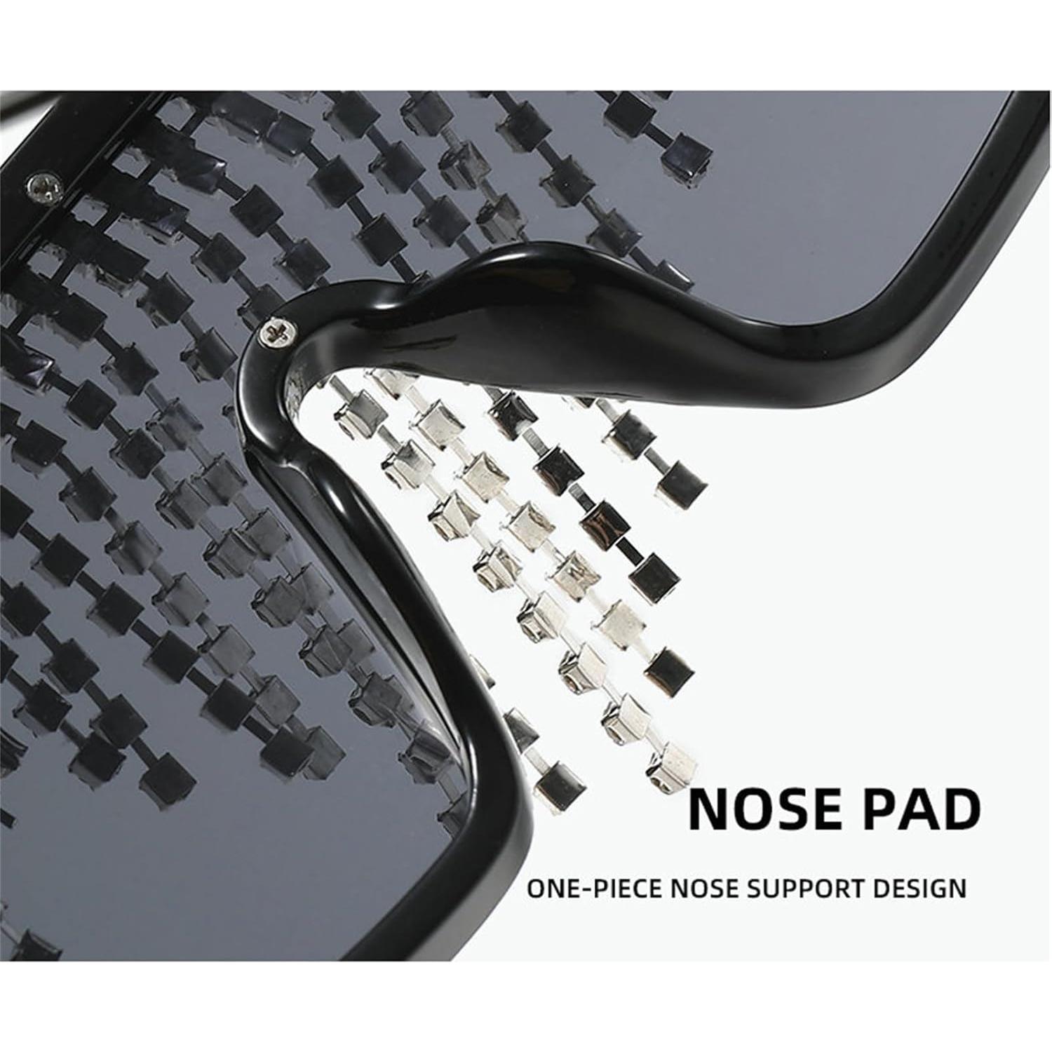 Gafas de Sol Vintage con Rhinestones Willochra UV400 para Mujeres