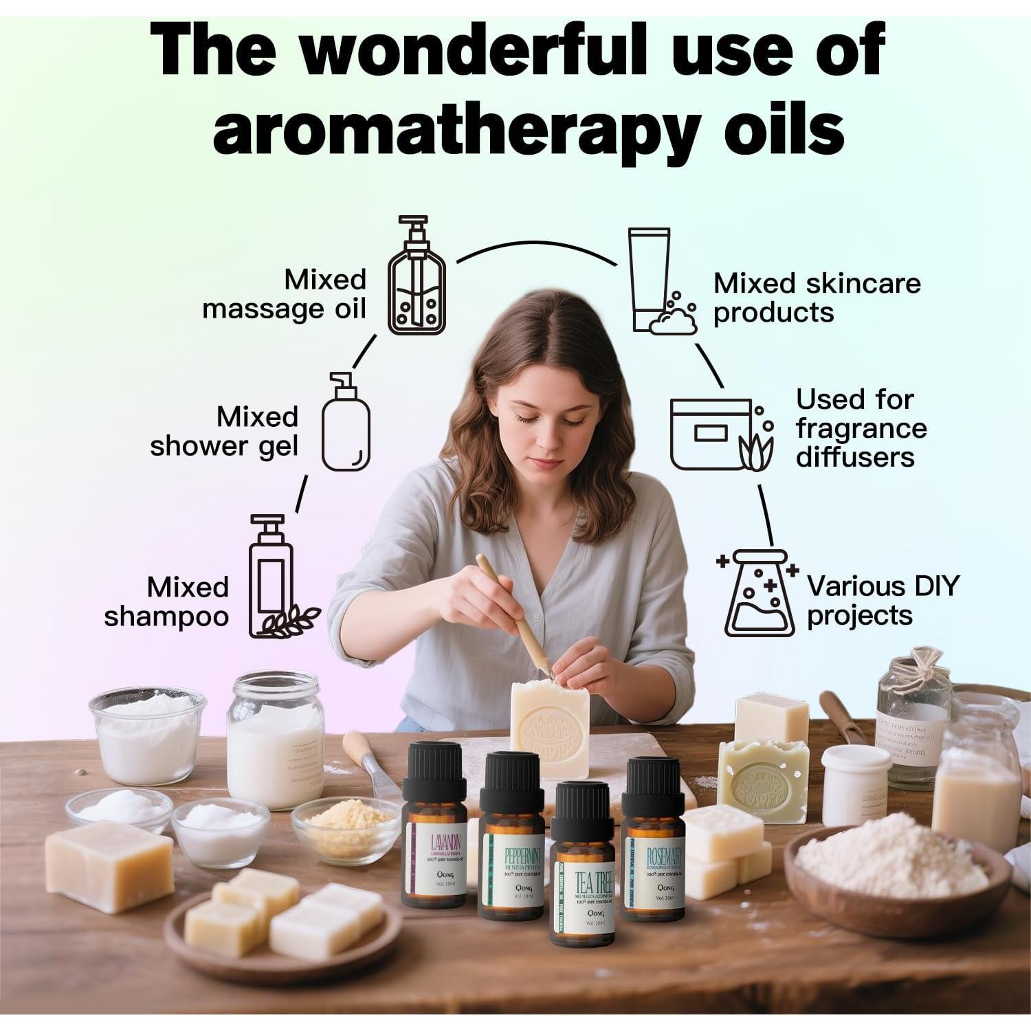 Aceite Esencial de Árbol de Té QONG 10ml - Puro y Natural