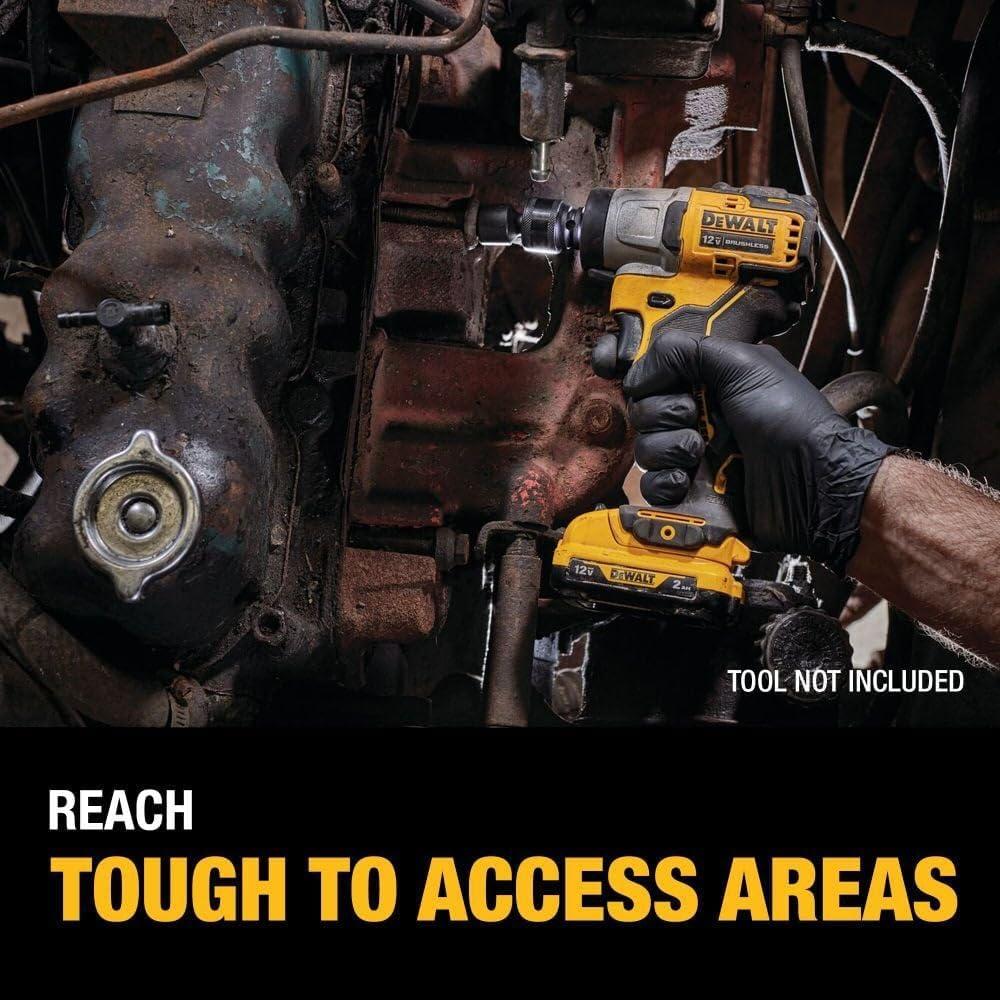 Juego de Enchufes de Impacto DEWALT DW22838, 10 Piezas 3/8"