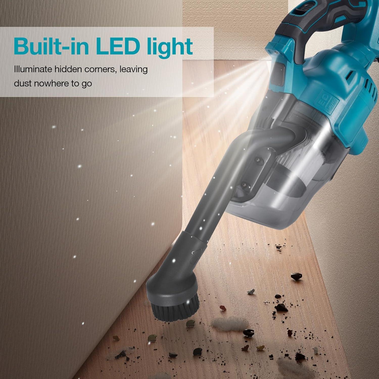 Aspiradora Inalámbrica de Mano CAMXTOOL para Batería Makita