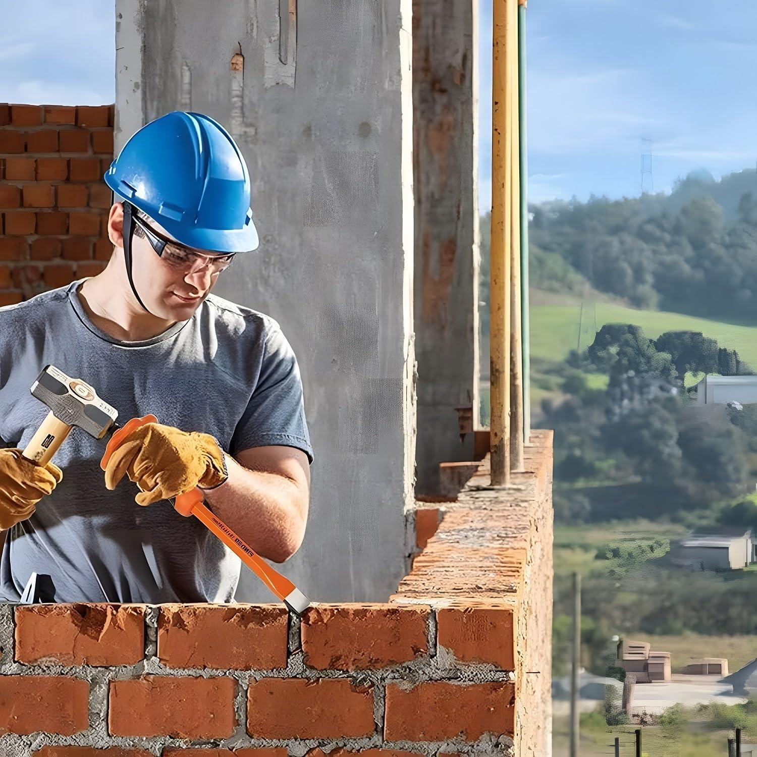 Cincel Plano Finder 30.5 cm Acero CRV con Protector de Mano