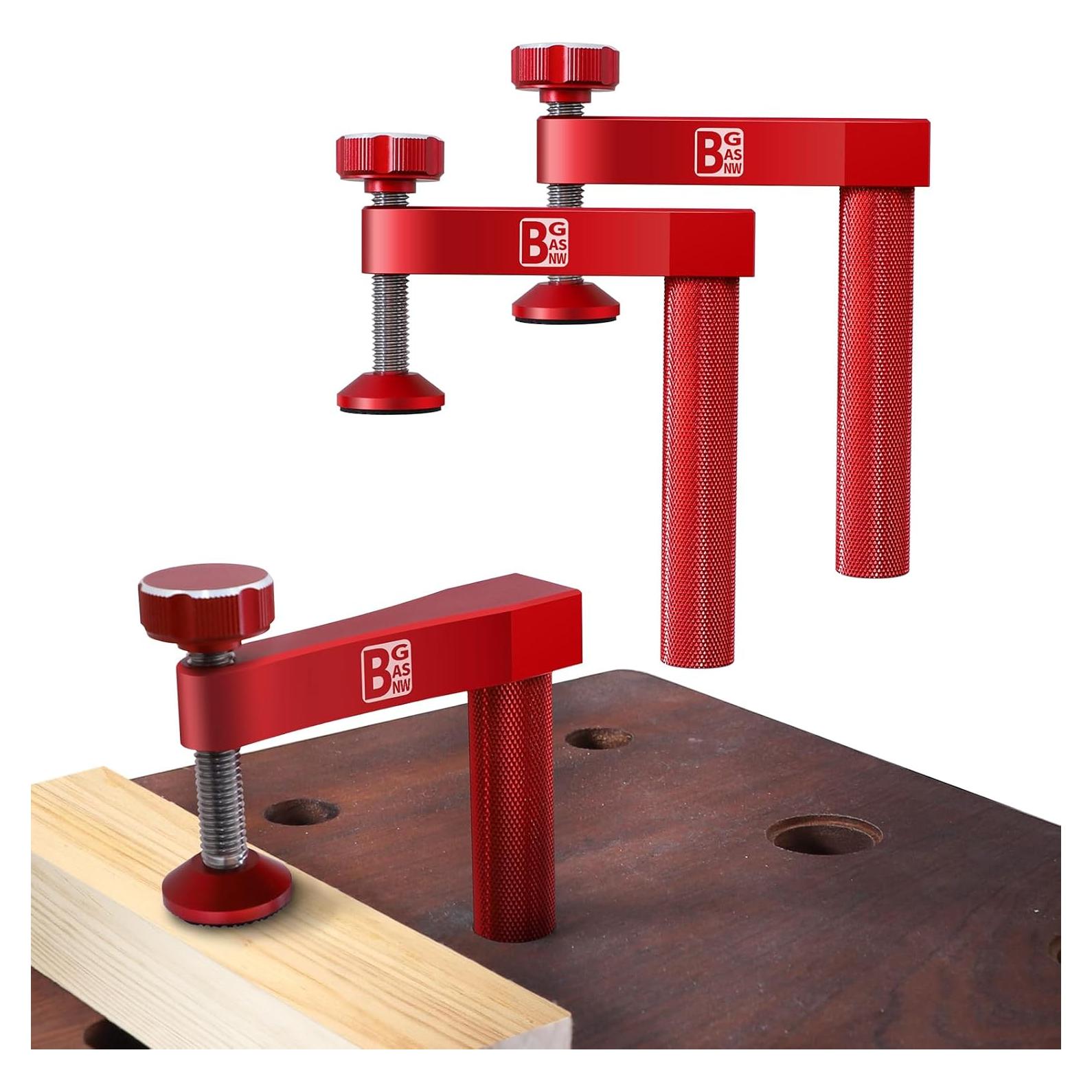 Abrazadera de perro de banco BGASNW 19mm resistente y no marcante