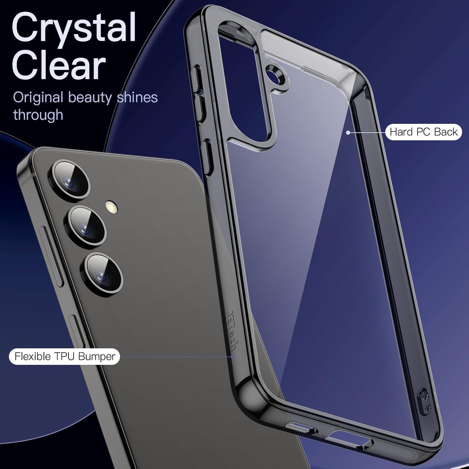 Funda Parachoques JETech para Samsung Galaxy S24 5G - Antigolpes y Antirayaduras