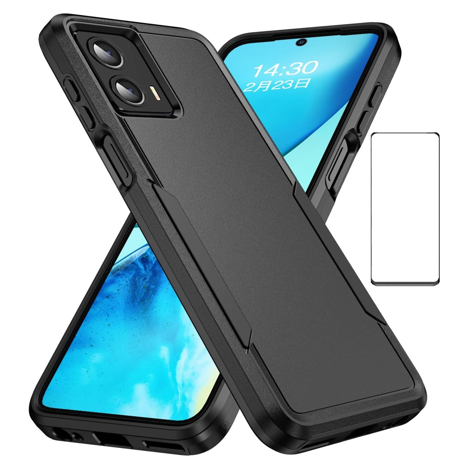 Funda delgada para Motorola Moto G 5G 2023 con protector