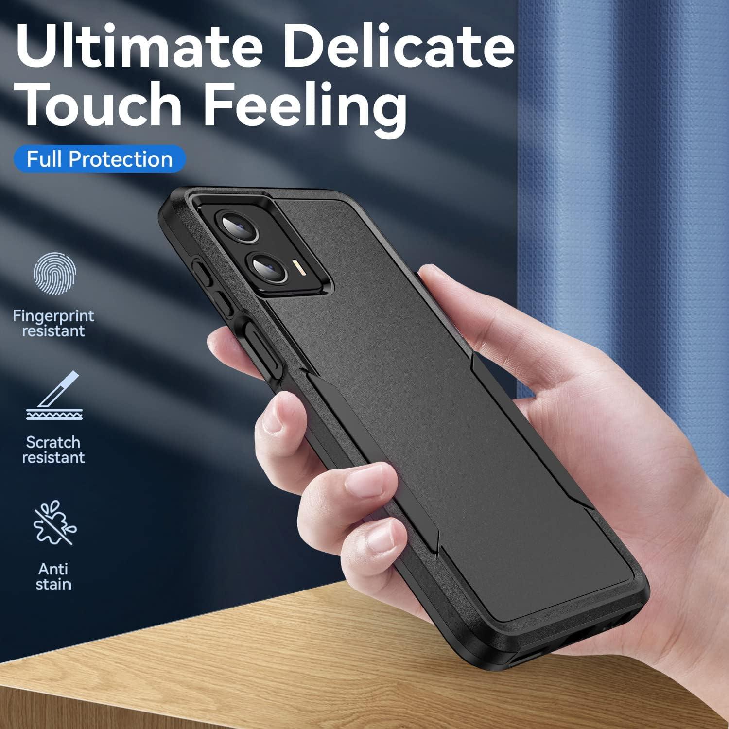 Funda delgada para Motorola Moto G 5G 2023 con protector
