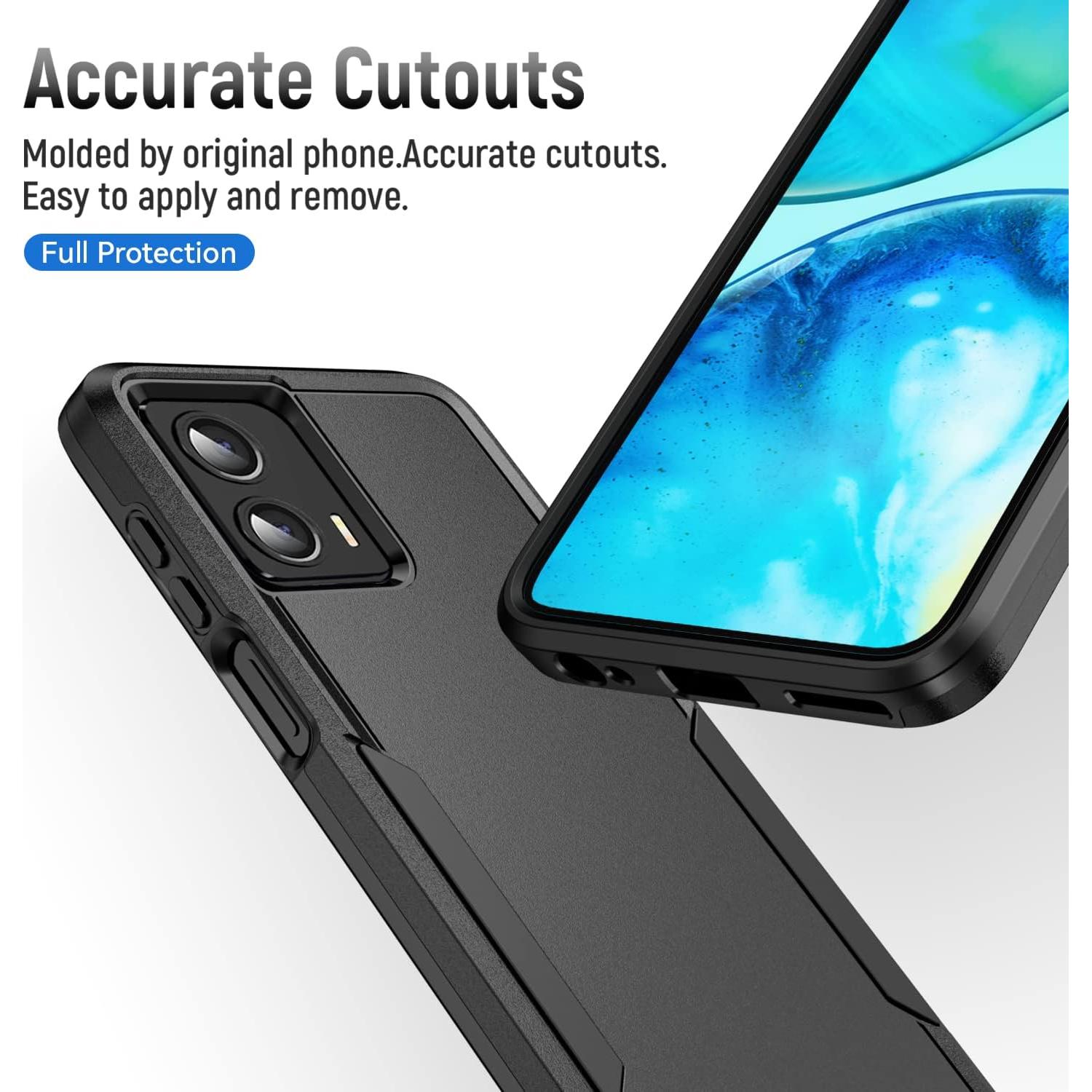 Funda delgada para Motorola Moto G 5G 2023 con protector