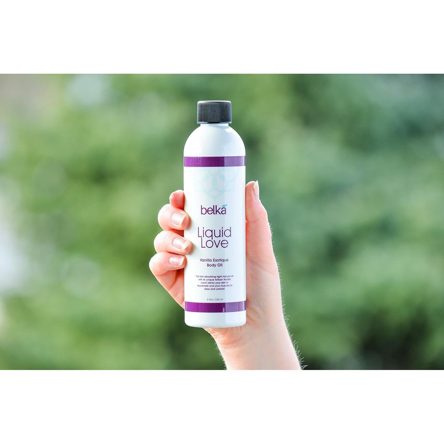 Aceite Corporal Liquid Love Belka 236.6 ml Vainilla Vegano