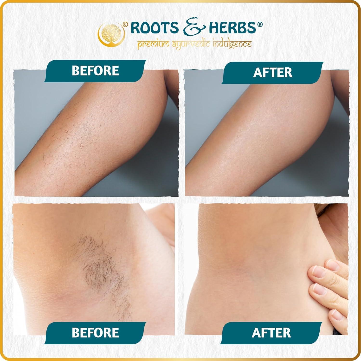 Polvo Depilatorio Ayurvédico Neem y Hinojo 70g - Raíces y Hierbas