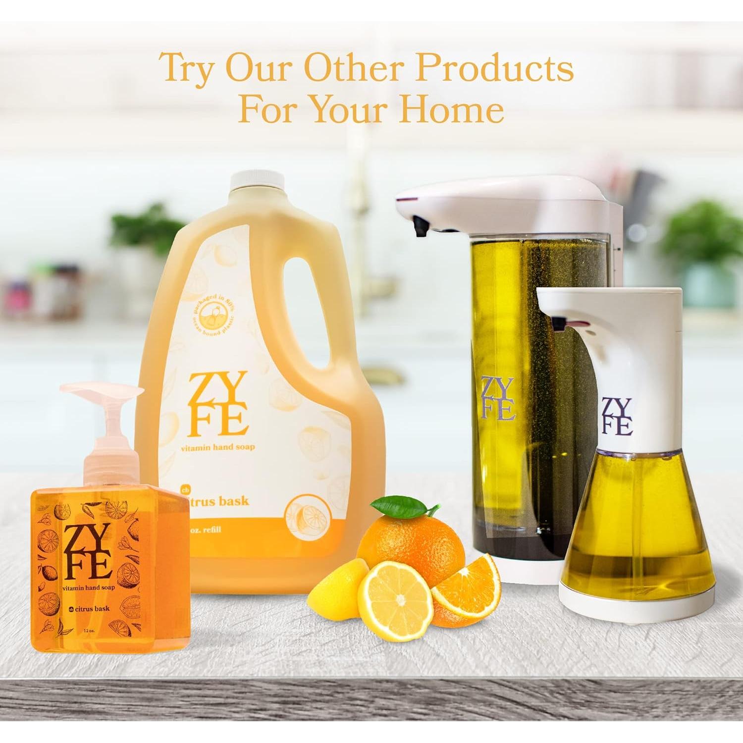 Jabón de Manos Hidratante ZYFE 340g - Fragancia Citrus Bask