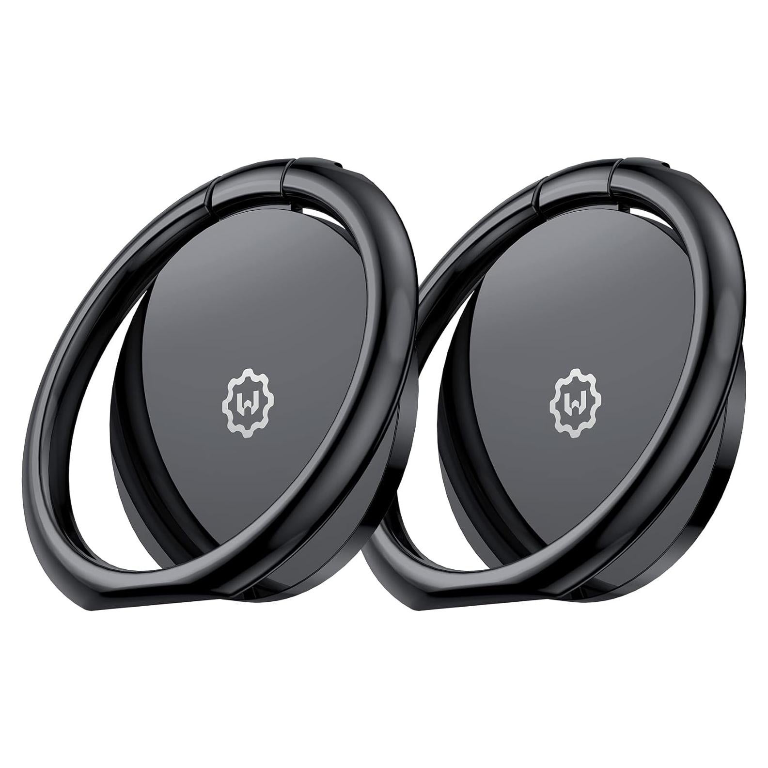 Soporte de Anillo Magnético WixGear para Teléfono - Negro