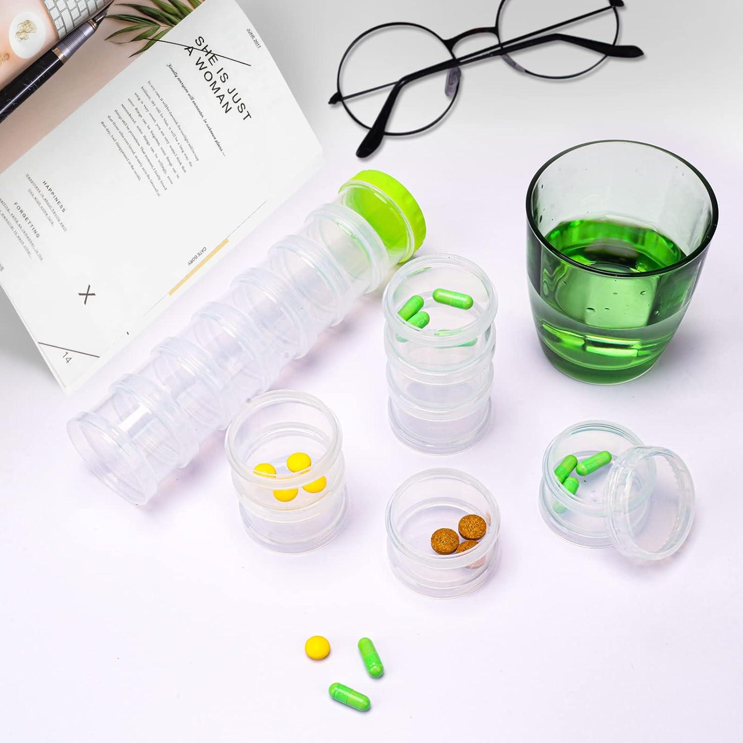 Organizador de Pastillas Semanal Zwish Grande Transparente