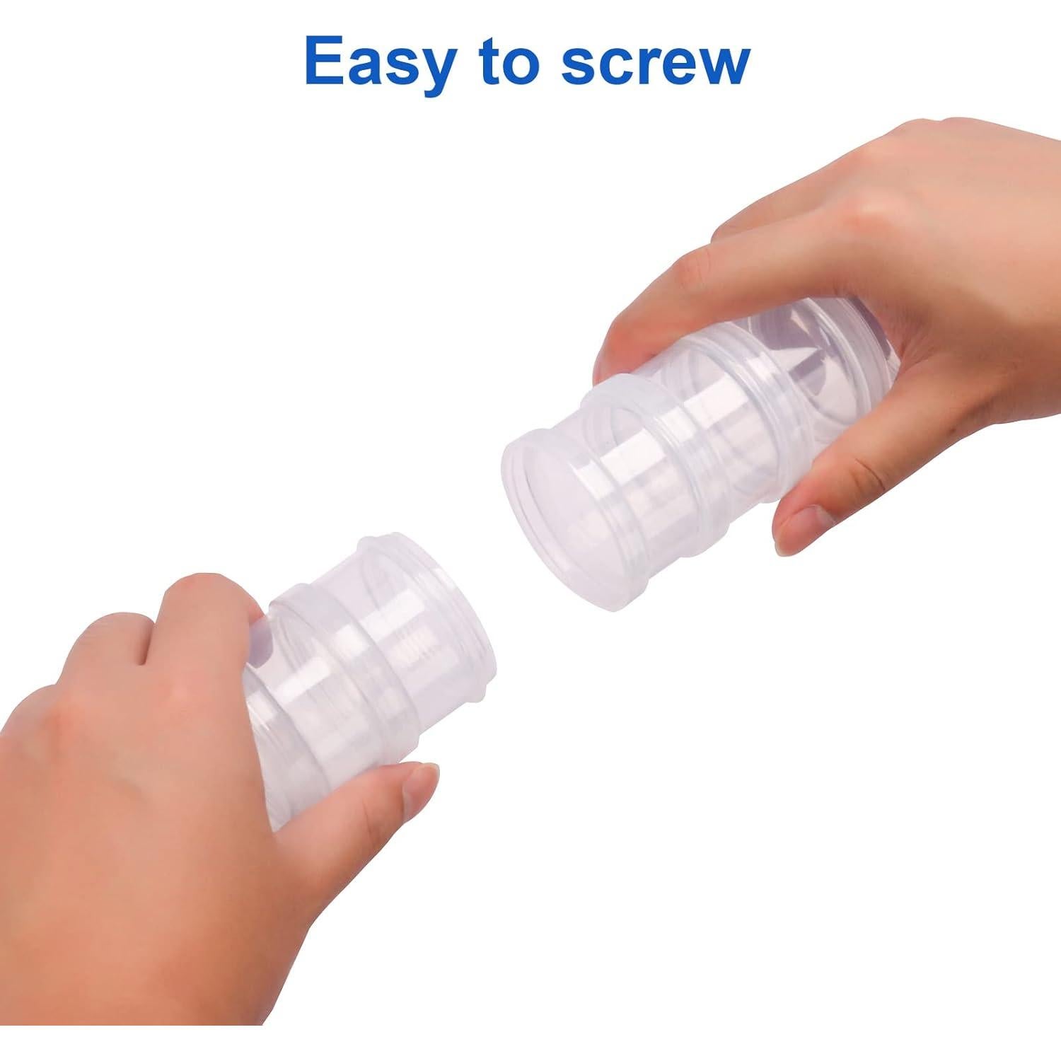 Organizador de Pastillas Semanal Zwish Grande Transparente