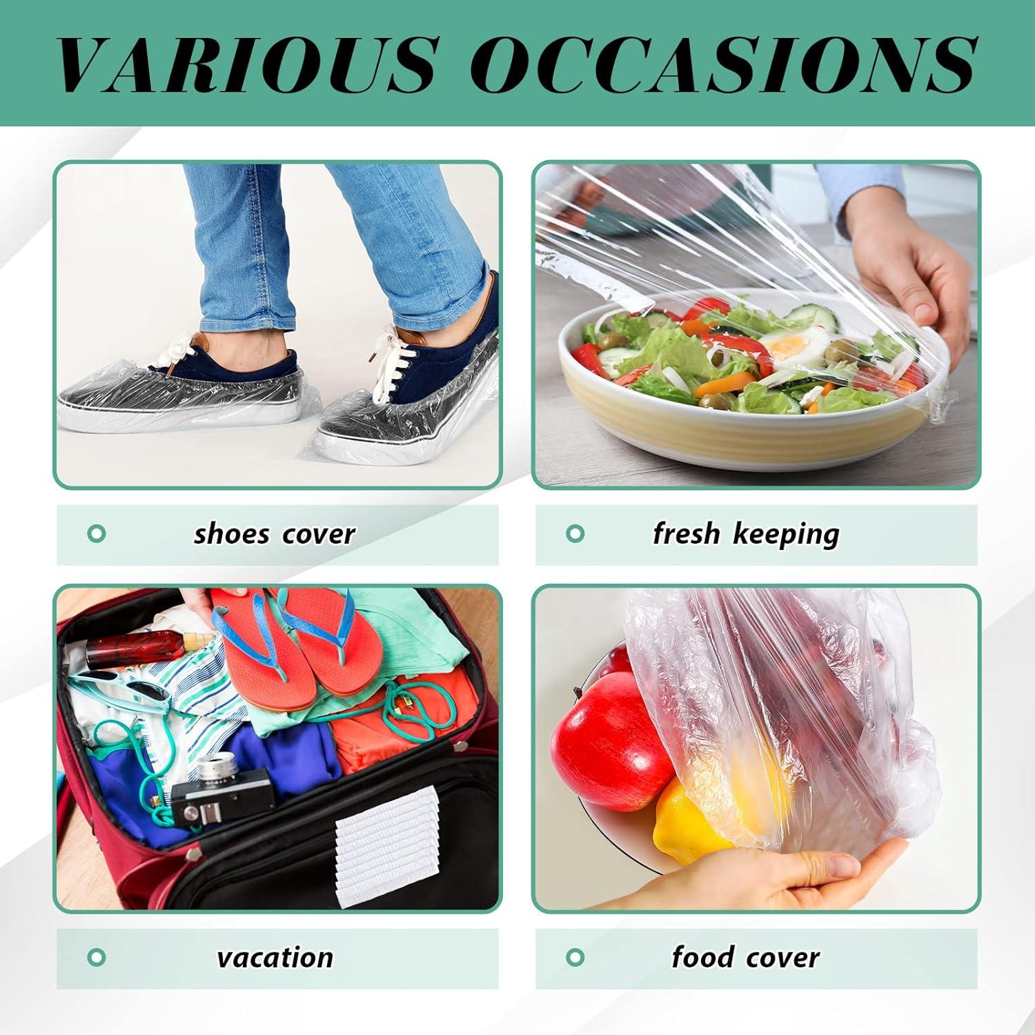 Gorras de Ducha Desechables Leyndo 1000 Pcs Impermeables