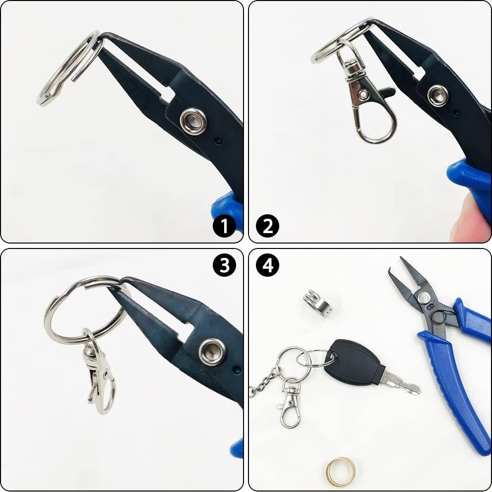 Alicates de Joyería lyfLux 2 Piezas Abrir/Cerrar Anillas