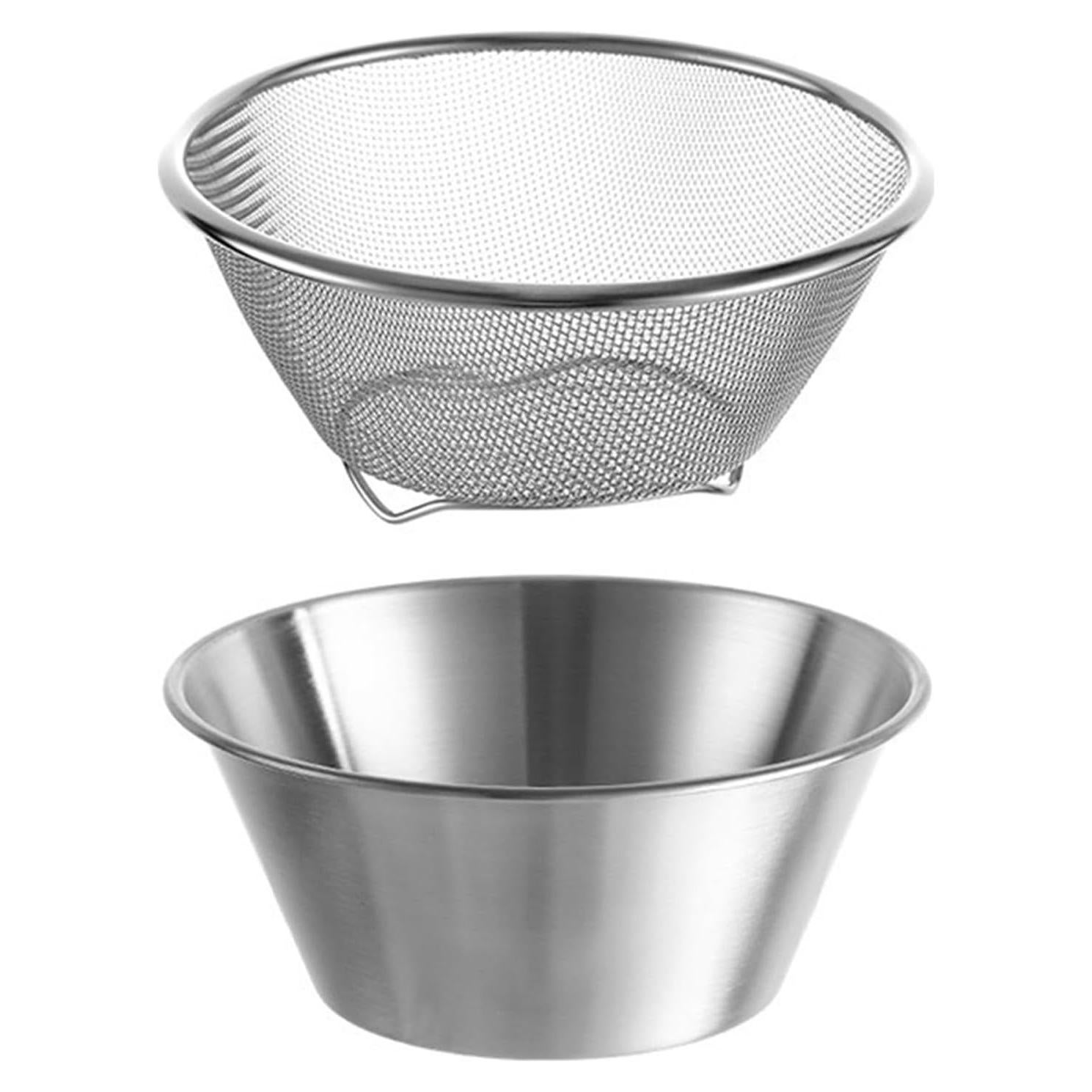 Colador Mini de Acero Inoxidable DOPMEP para Berries 14.3cm