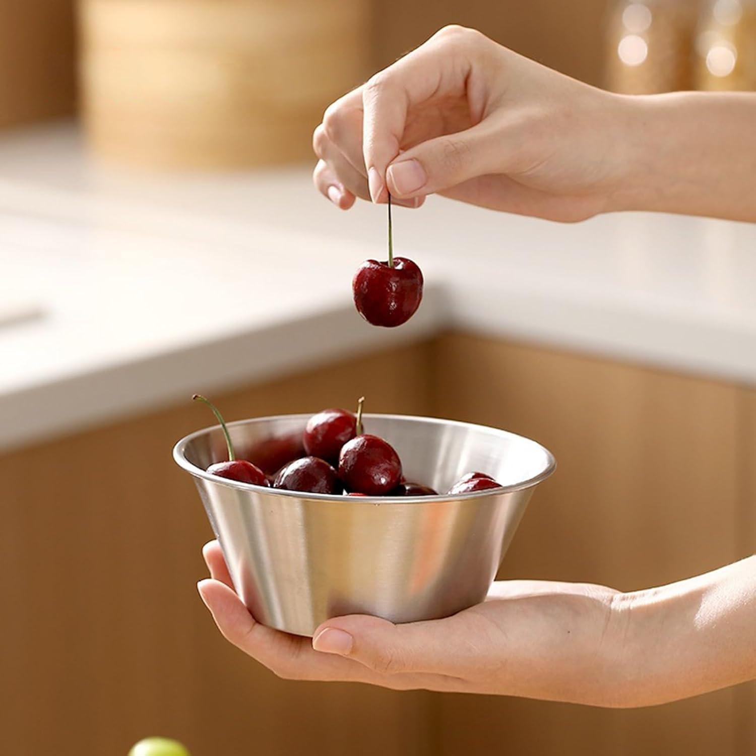 Colador Mini de Acero Inoxidable DOPMEP para Berries 14.3cm