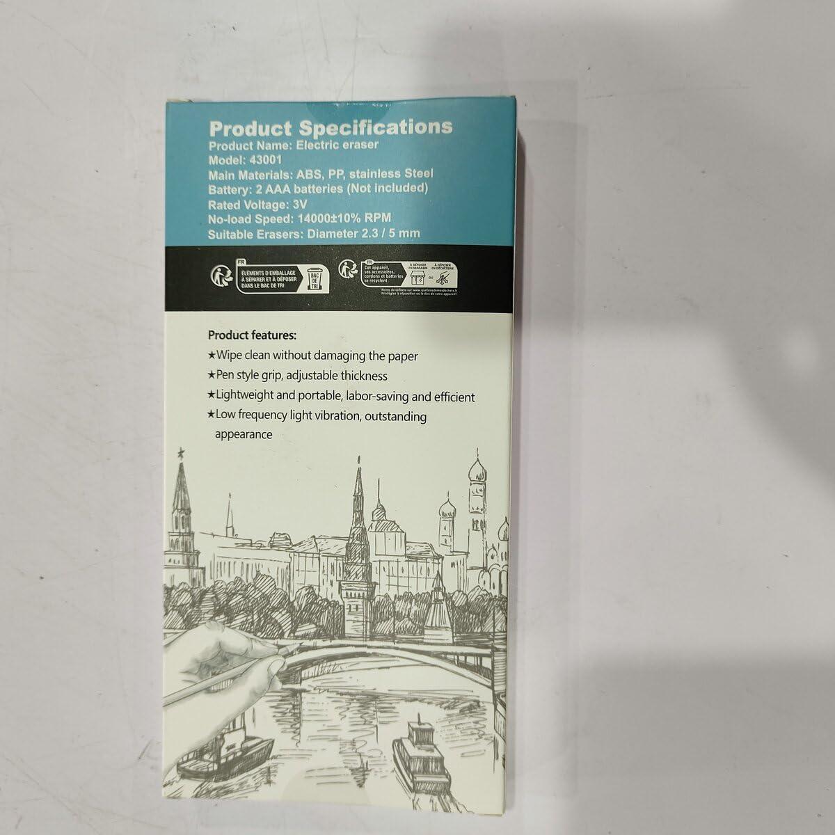 Borrador Eléctrico Foyucool a Batería con 220 Recargas