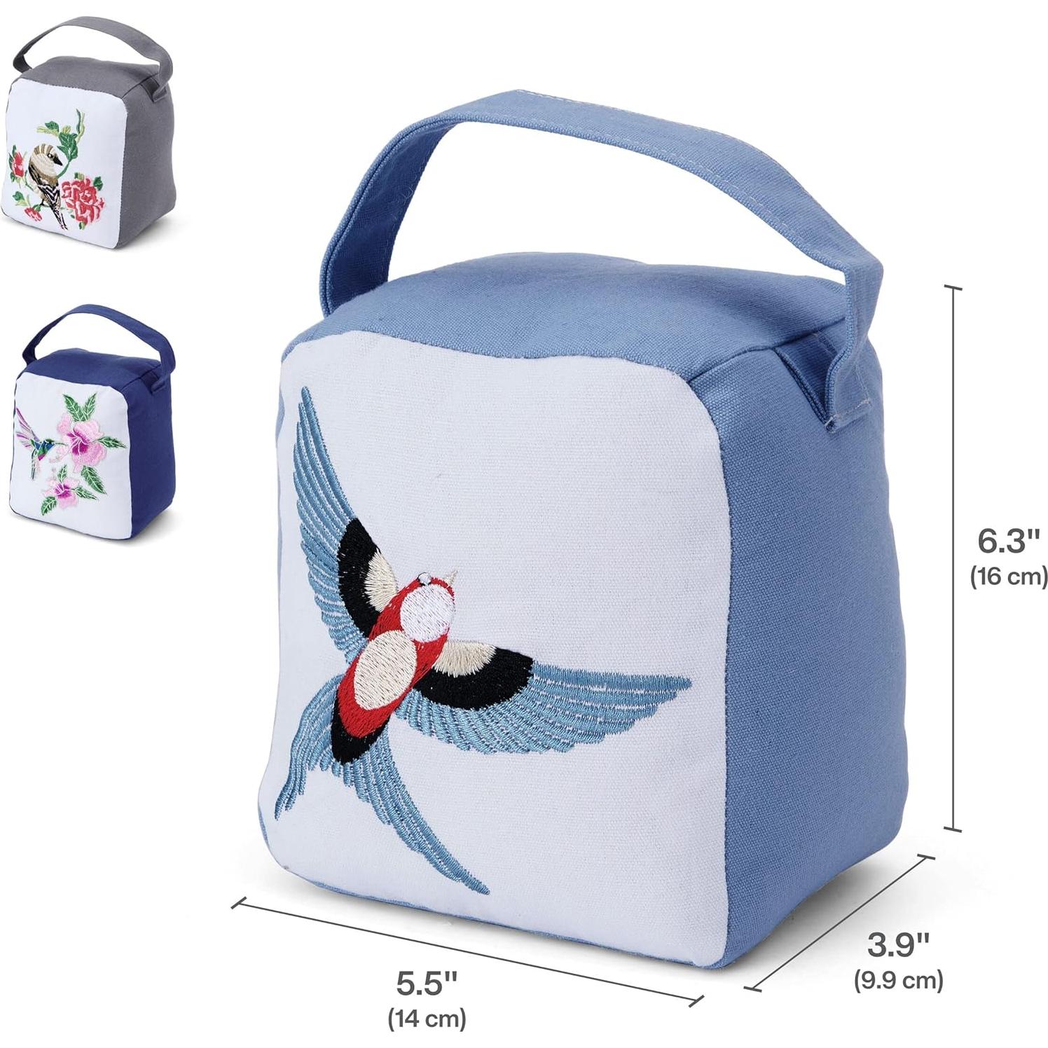 Pesas para Puertas Elements S3 Pájaro Multicolores 14x10x16 cm