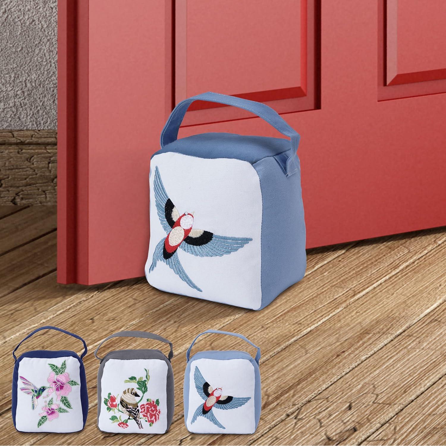 Pesas para Puertas Elements S3 Pájaro Multicolores 14x10x16 cm