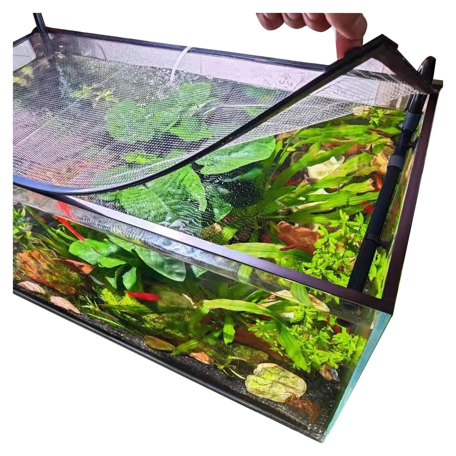 Cubierta de malla anti-salto magnética NestBasics 1.5x1m