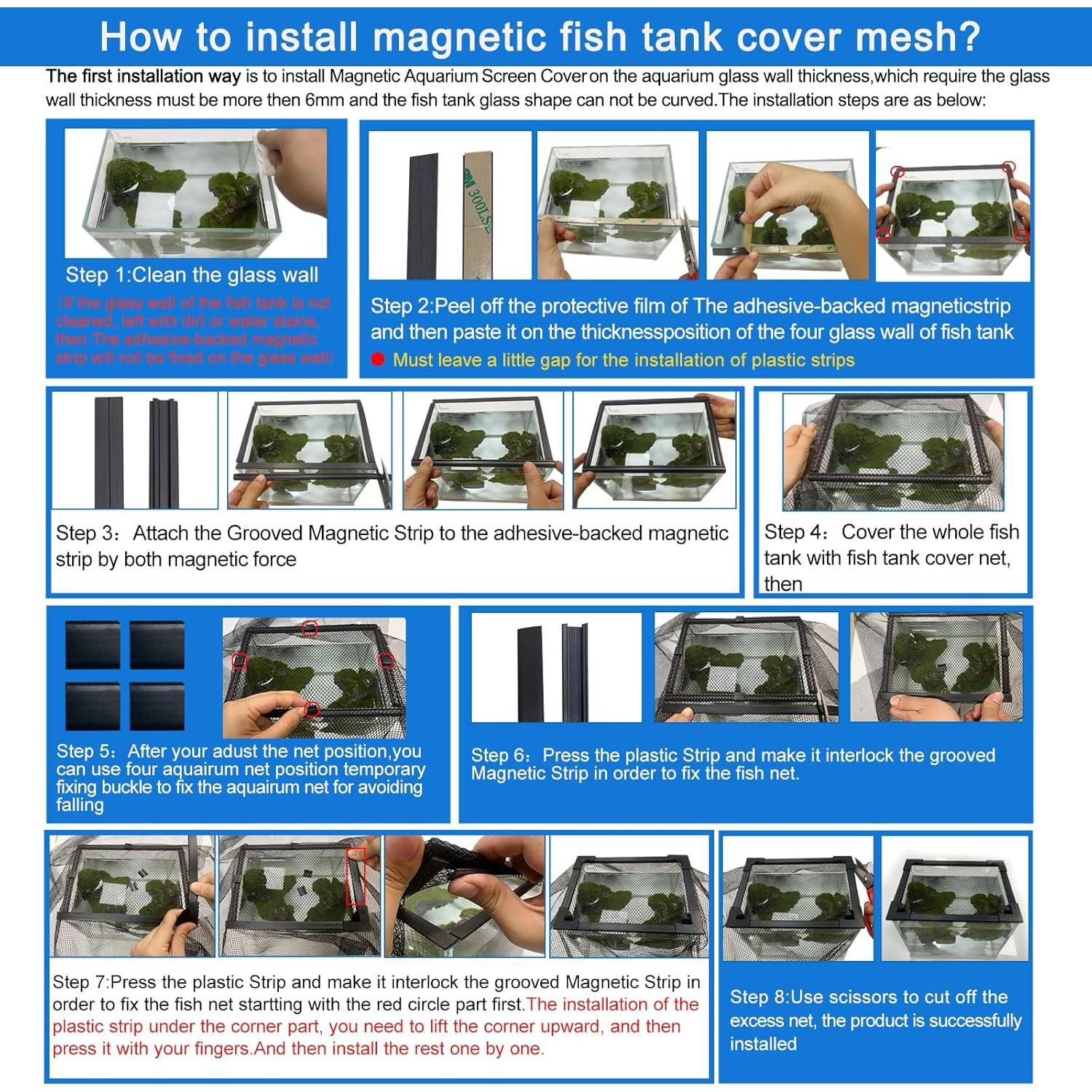 Cubierta de malla anti-salto magnética NestBasics 1.5x1m