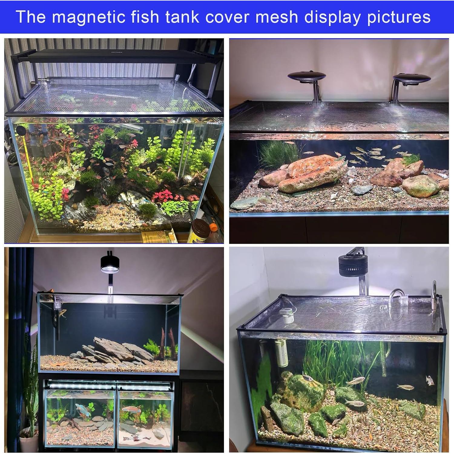 Cubierta de malla anti-salto magnética NestBasics 1.5x1m