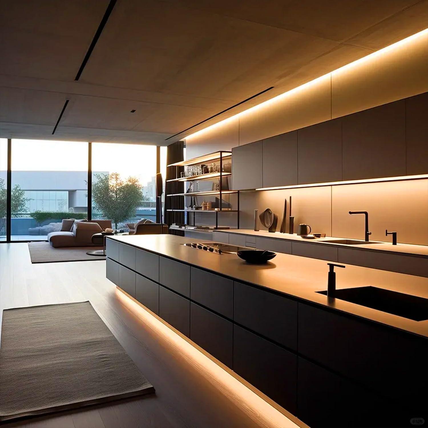 Tira LED 5m VOEWT Blanco Cálido 3000K 24V 600 LEDs Alta Brillo