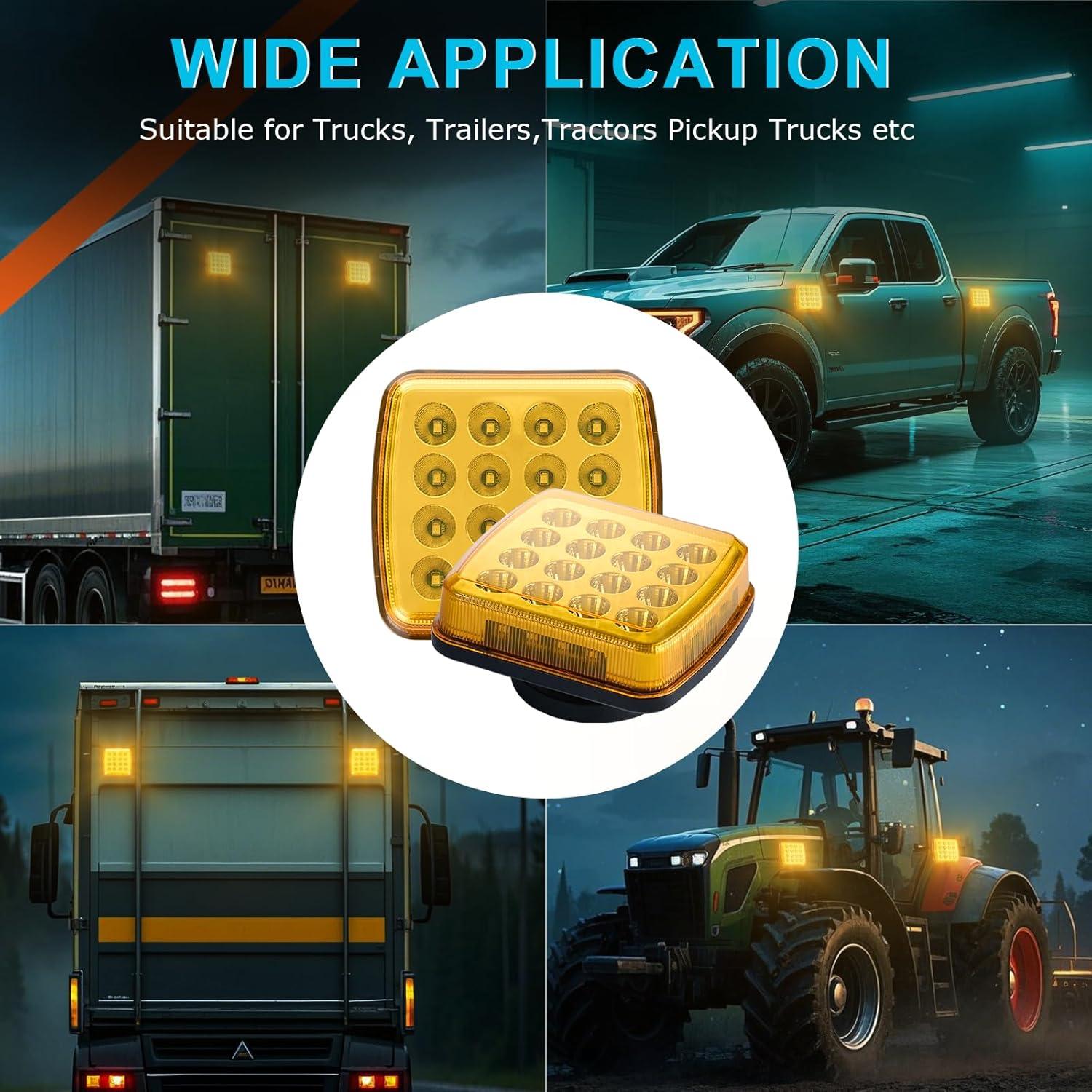 Luces de Emergencia LED Inalámbricas Markstor MST-06A Ámbar