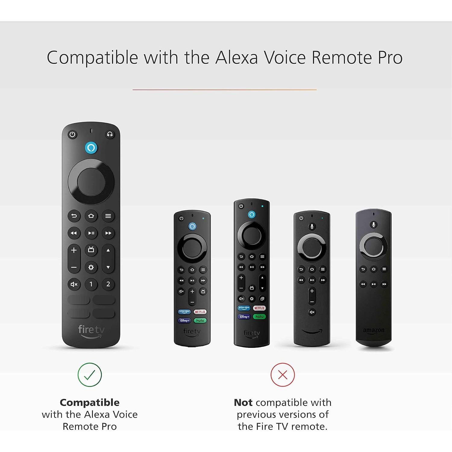 Made for Amazon Remote Cover Case, for Alexa Voice Remote Pro (2022 Release) | Dark Blue