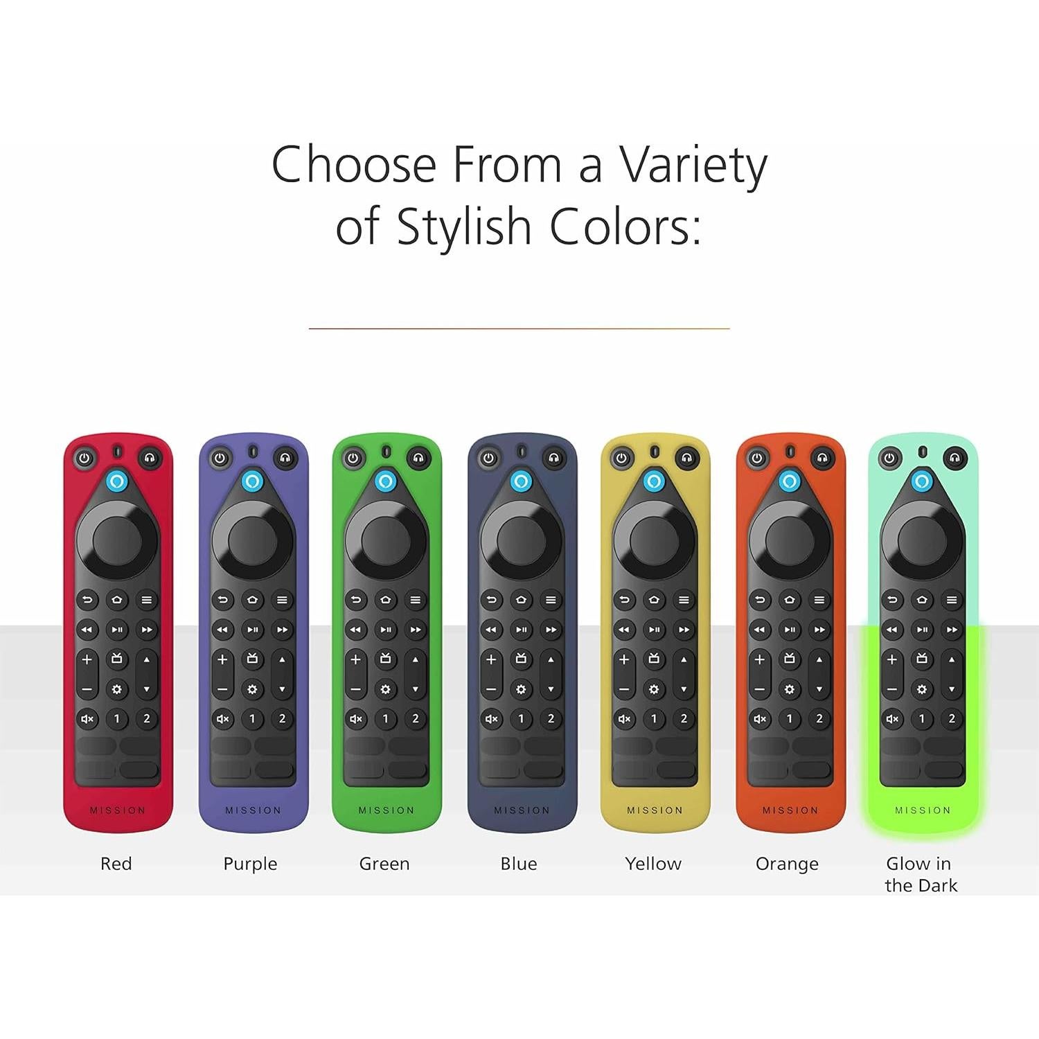 Made for Amazon Remote Cover Case, for Alexa Voice Remote Pro (2022 Release) | Dark Blue