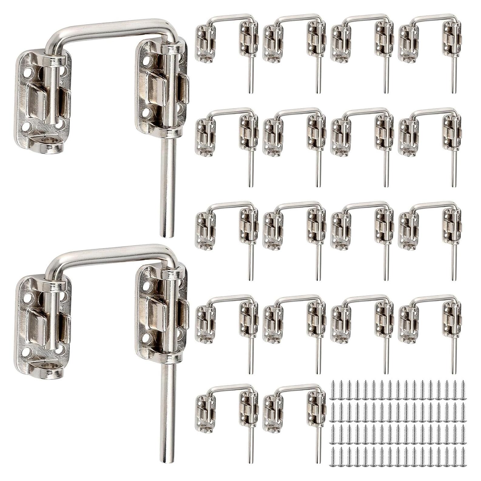 Cerradura de Bucle Hicarer para Puerta Corredera 5.08 cm Níquel