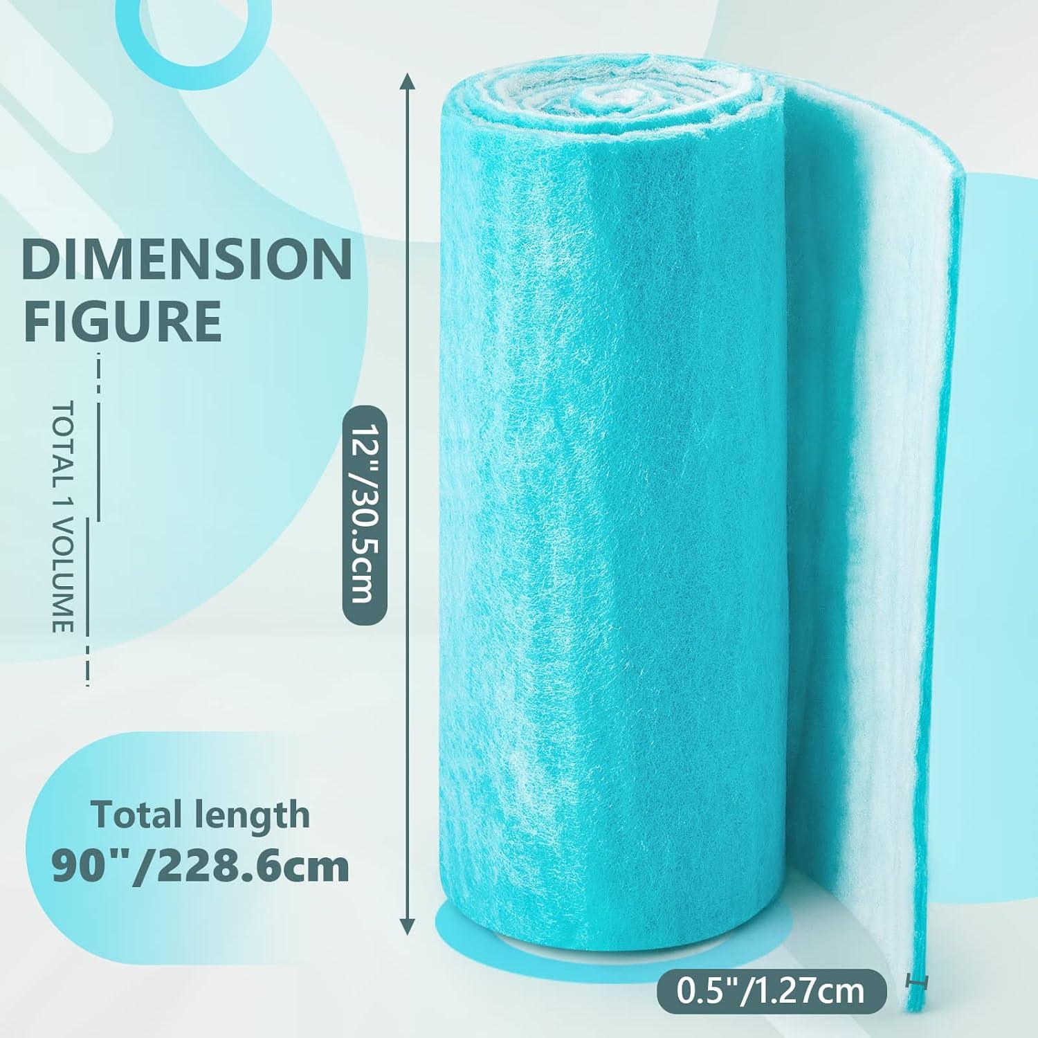 Filtro de Aire Tudomro 1 Rollo 30.5x228.6 cm para Ventilación