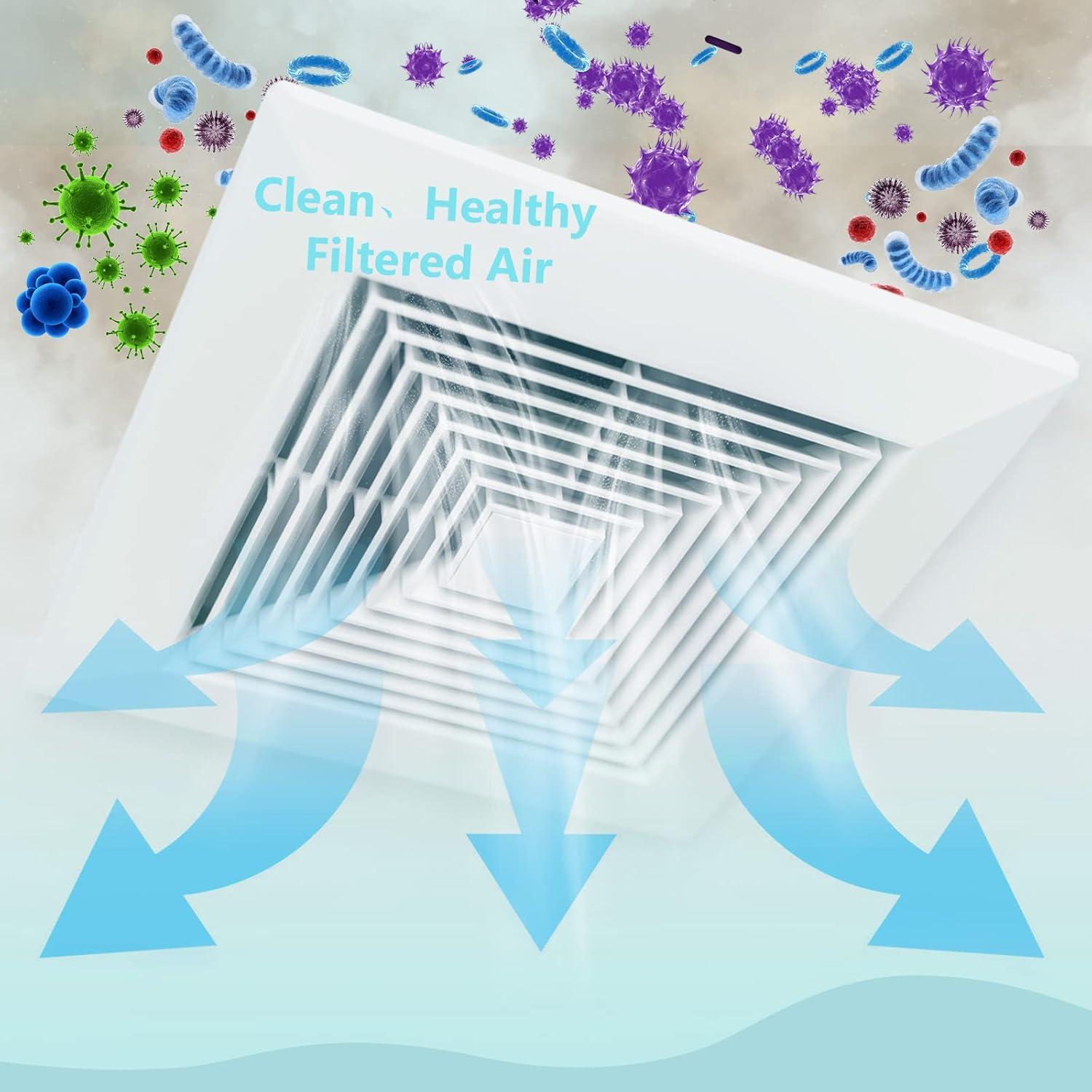 Filtro de Aire Tudomro 1 Rollo 30.5x228.6 cm para Ventilación