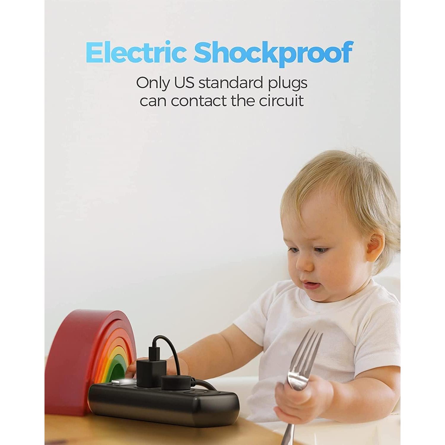 Toma de Corriente Exterior EIGSO IPX6 3 Salidas 4.57m