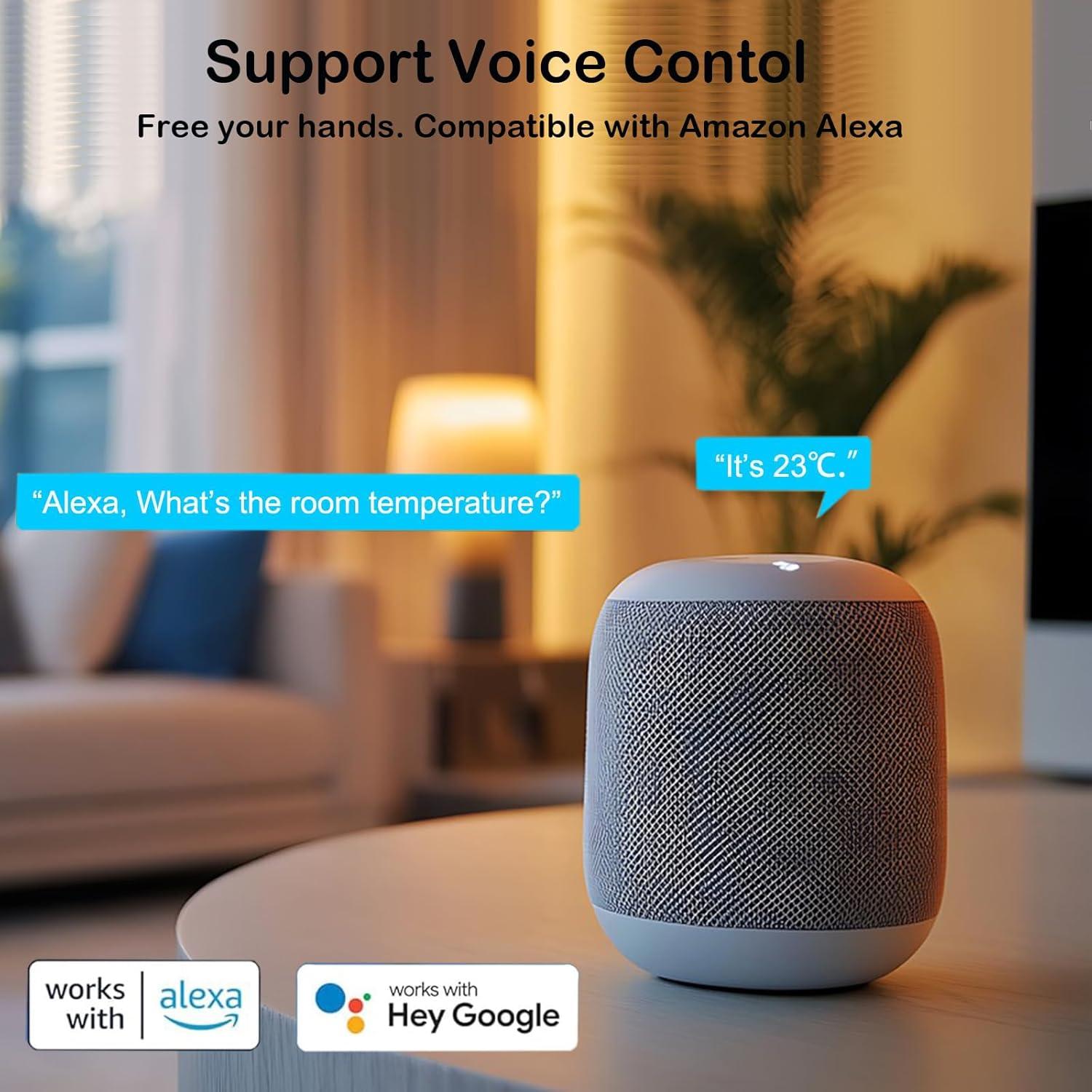 Termómetro e Higrómetro Inteligente WiFi SENCKIT TH13Y