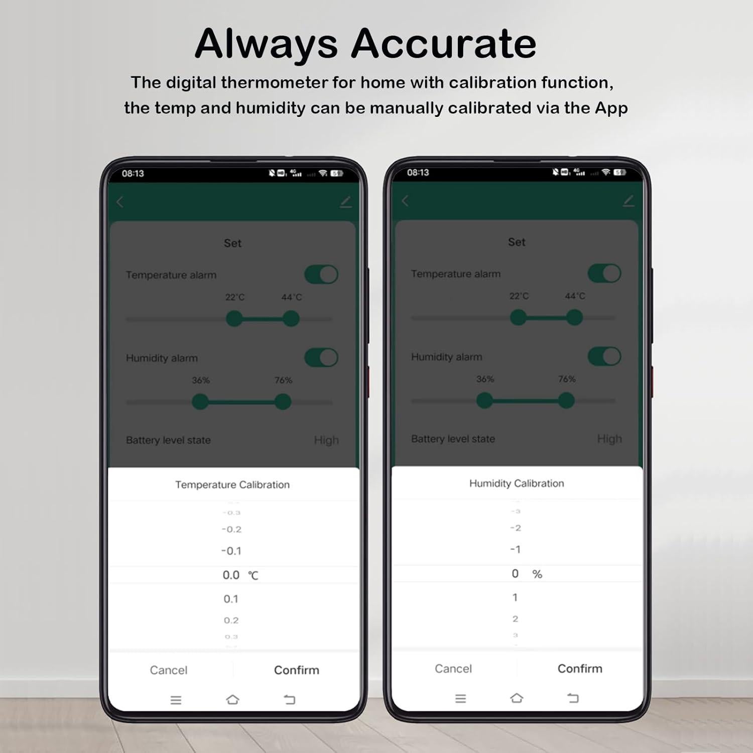 Termómetro e Higrómetro Inteligente WiFi SENCKIT TH13Y