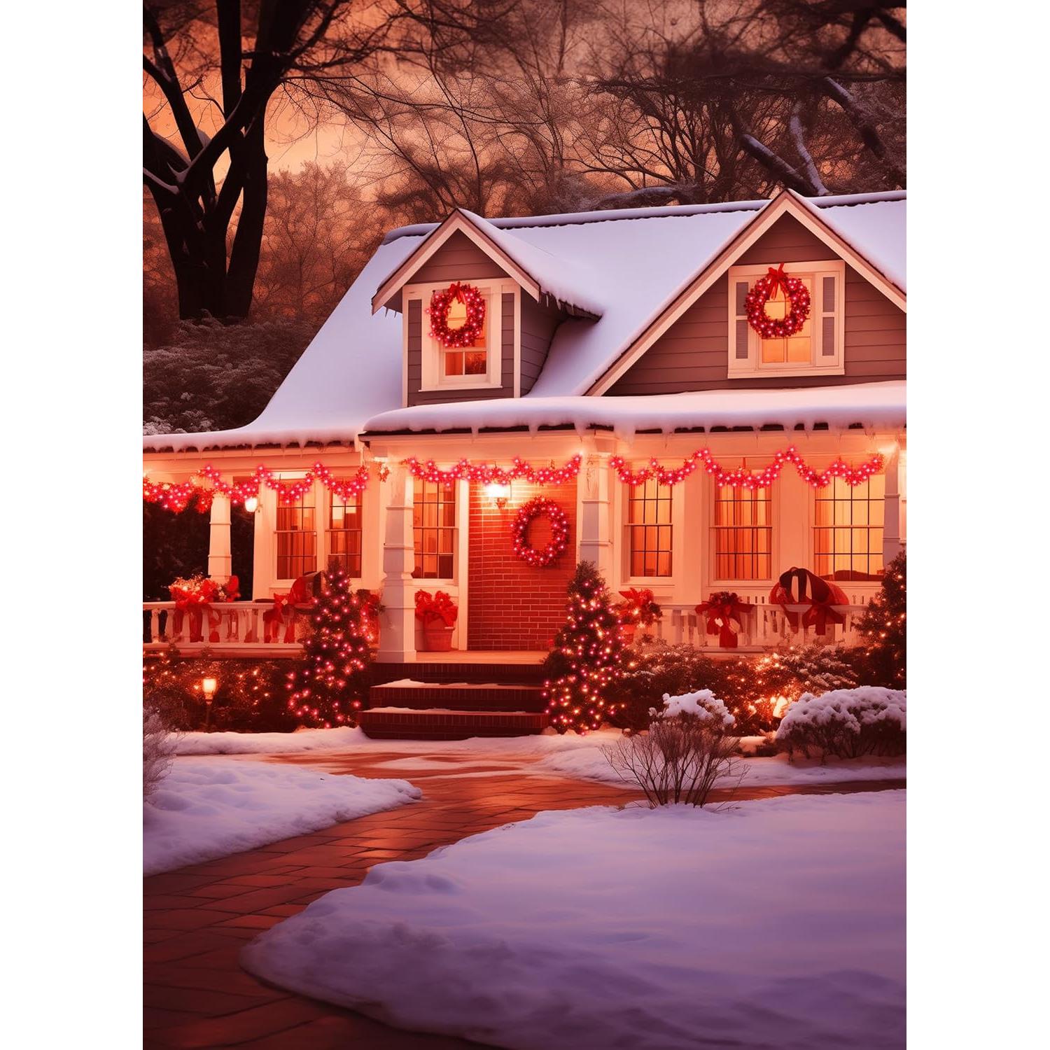 Luces de Cadena Solares Minetom 12.2m 100 LED Rojo IP65