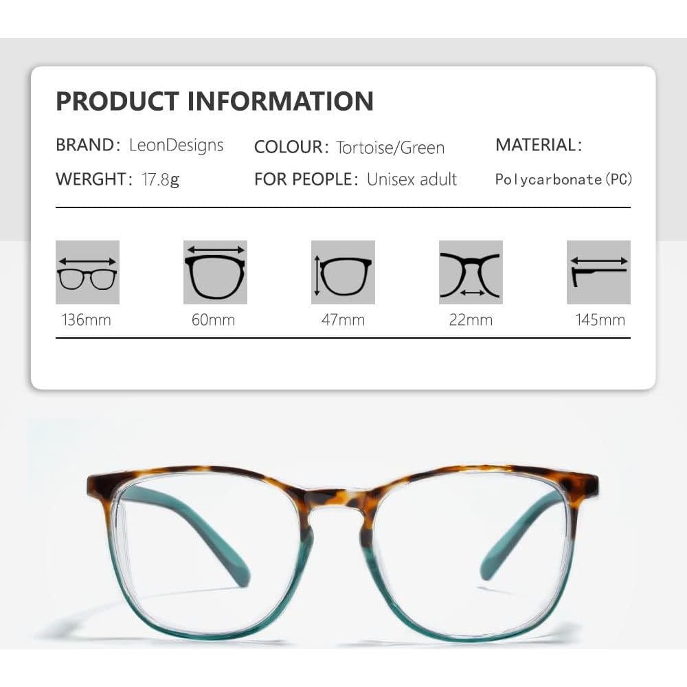 Gafas de Seguridad LeonDesigns Antivaho UV Bloqueo Luz Azul