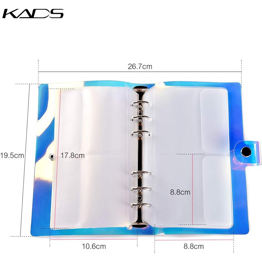 Organizador de Placas de Estampado de Uñas KADS - Holográfico